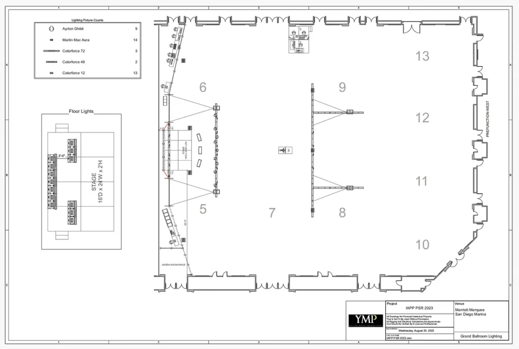 Event Floorplan Layout
